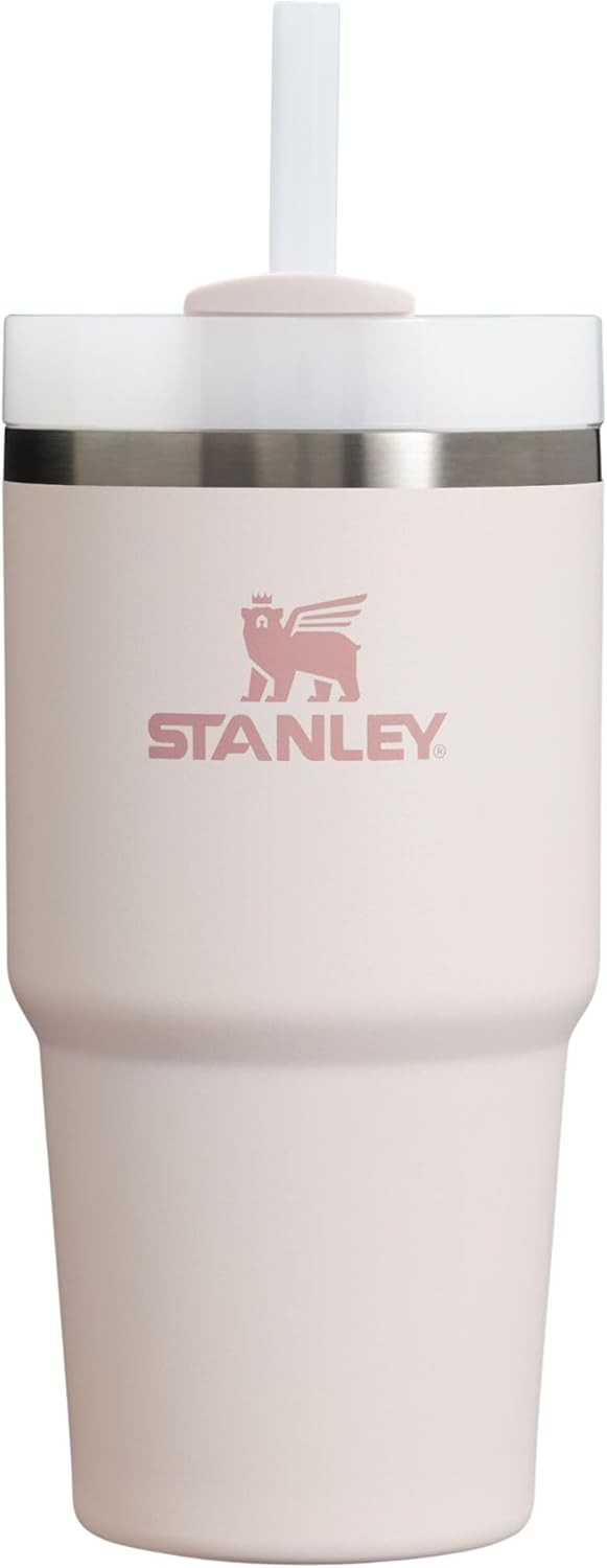 STANLEY Quencher H2.0 Tumbler with Handle and Straw 14 oz | Flowstate 3-Position Lid | Cup Holder Compatible for Travel | Insulated Stainless Steel Cup | BPA-Free | Meadow